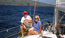 Bill & Judy Stellin- sailing J/42 Jaywalker