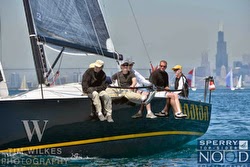 J/111 sailing Chicago NOOD regatta