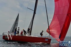 J/109 sailing Chicago NOOD regatta