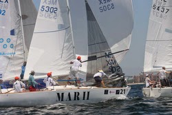 J/24s sailing off Puerto Vallarta, Mexico