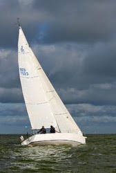 J/105 sailing RORC offshore race