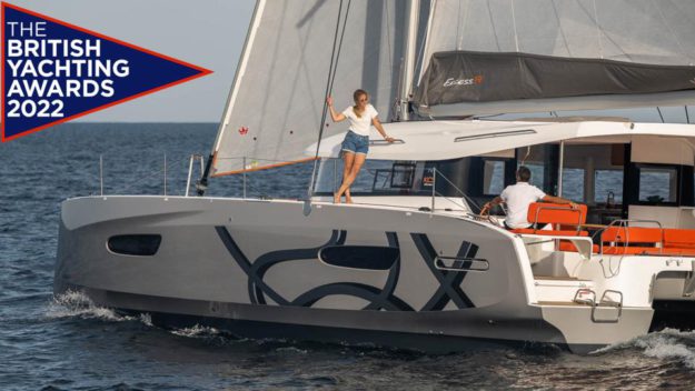 Top-Sailing-Catamaran-2022-Best-New-Excess-14-Award Best New Sailing Catamaran Yacht Multihull of Year Atlantic Crossing