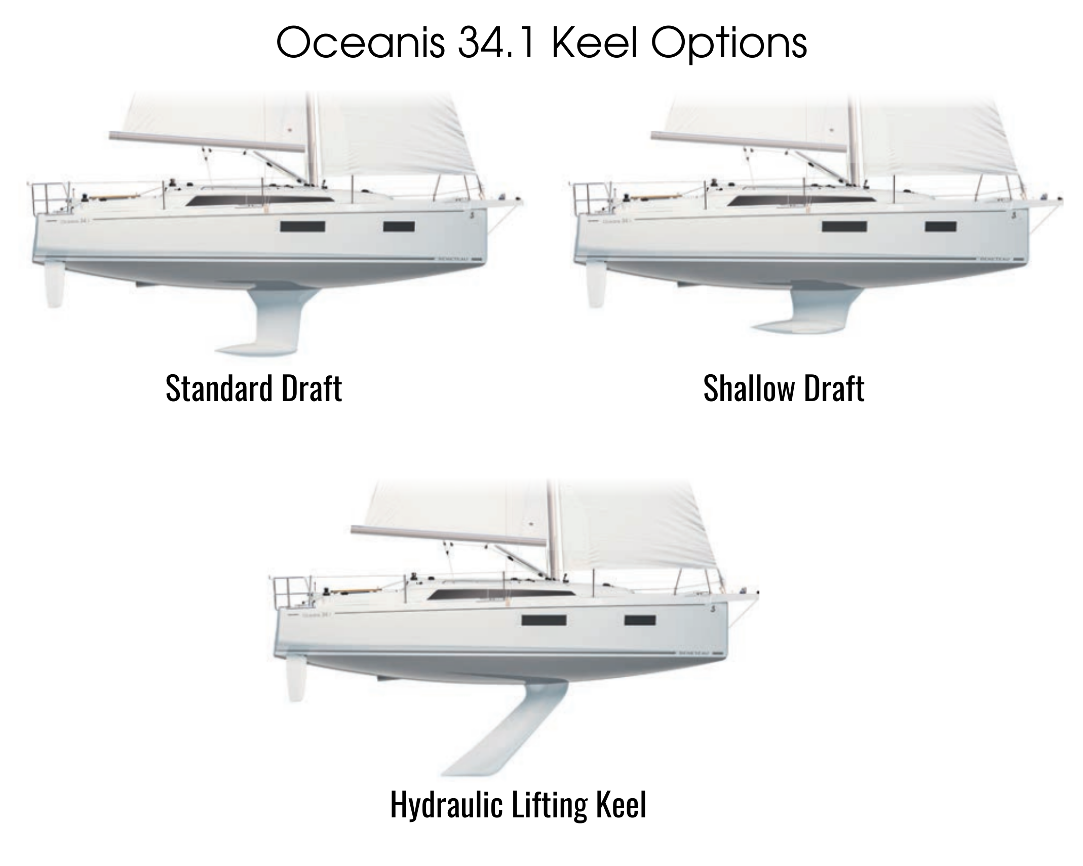 new lifting keel yachts