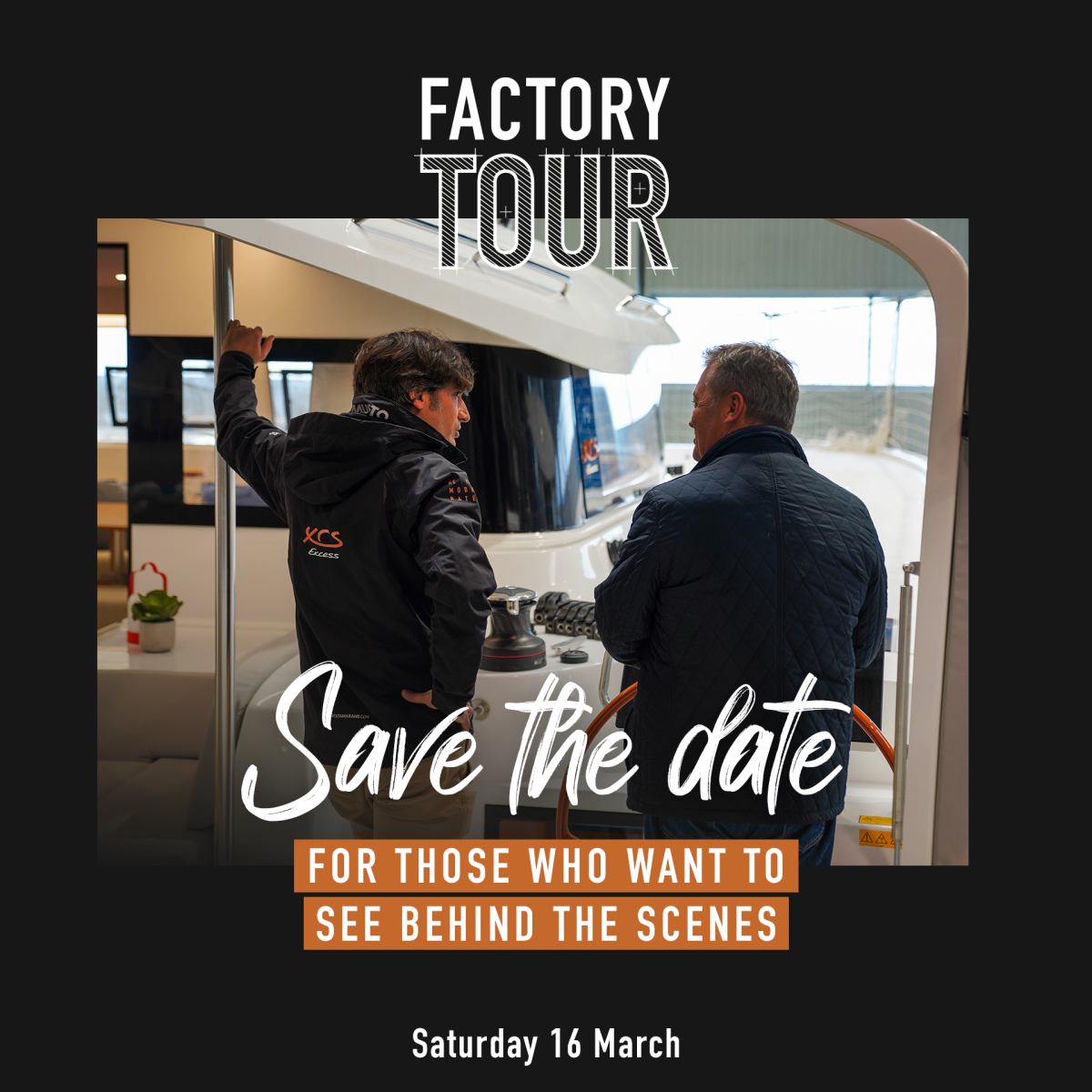 Save The Date, Excess Factory Tour