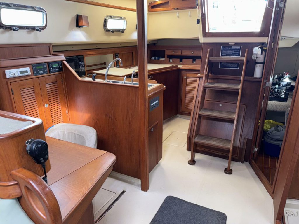 Island Packet 45 Galley